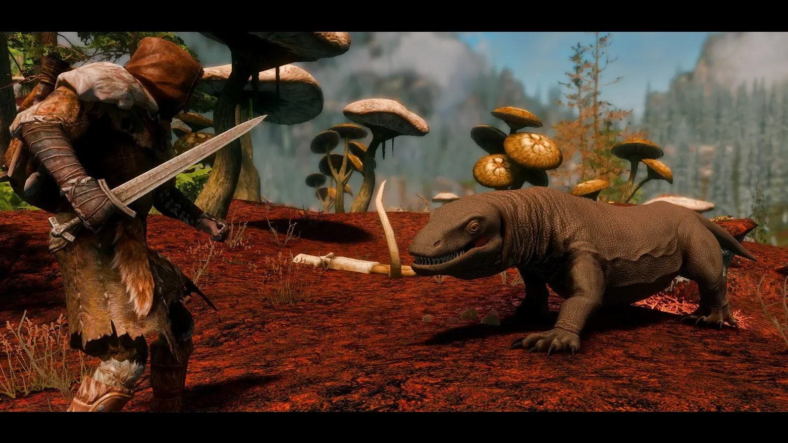 Megalania (Prehistoric Content Series) mod for Skyrim