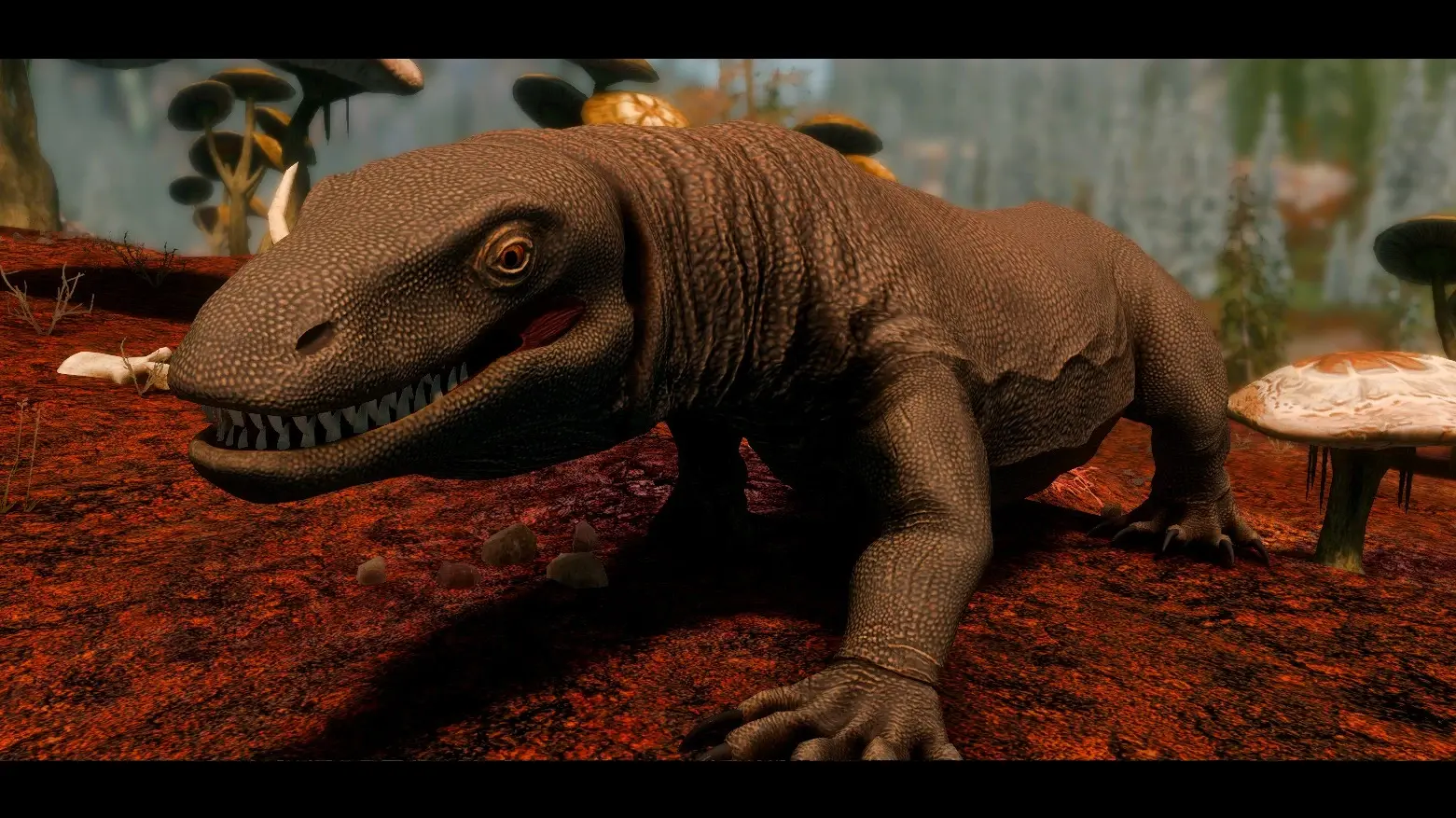 Megalania (Prehistoric Content Series) mod for Skyrim
