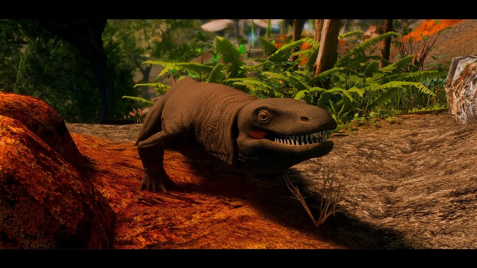 Megalania (Prehistoric Content Series) mod for Skyrim