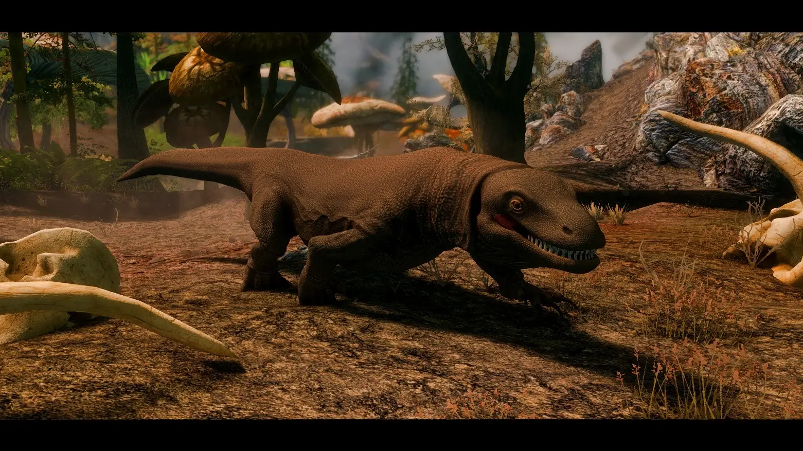 Megalania (Prehistoric Content Series) mod for Skyrim