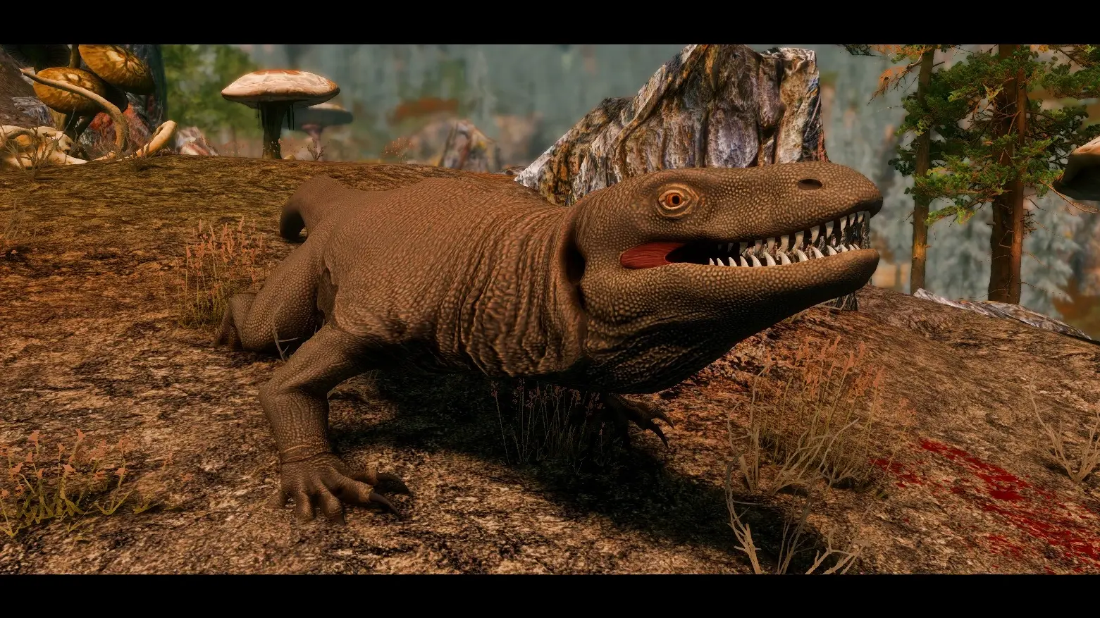 Megalania (Prehistoric Content Series) mod for Skyrim