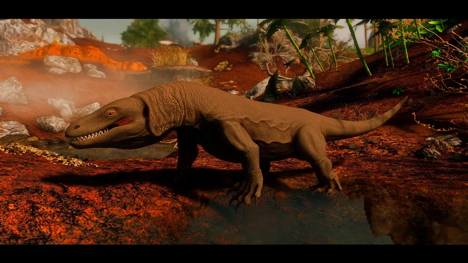 Megalania (Prehistoric Content Series) mod for Skyrim