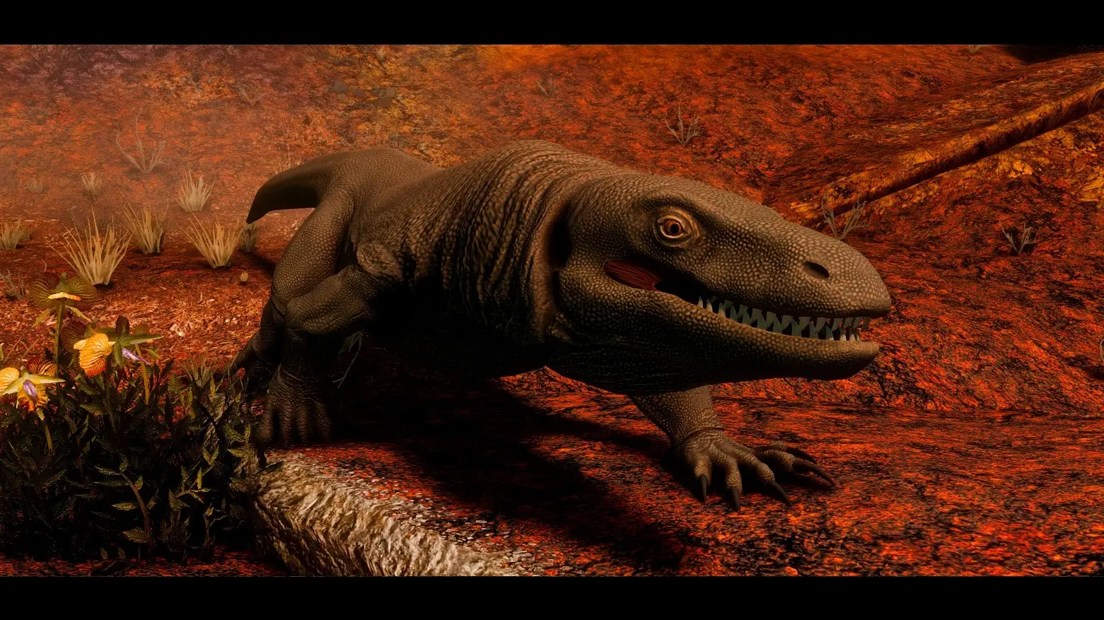 Megalania (Prehistoric Content Series) mod for Skyrim