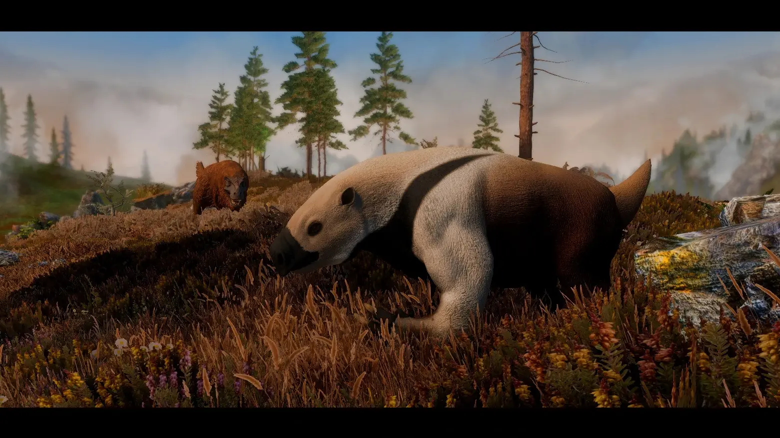 Ground Sloth (Prehistoric Content Series) mod for Skyrim