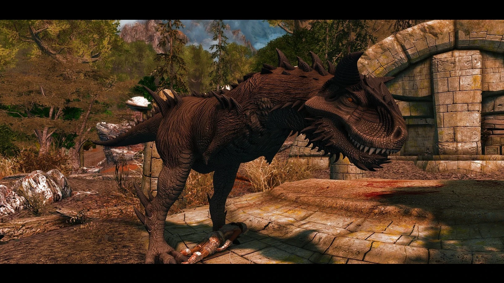 Carnotaurus (Prehistoric Content Series) mod for Skyrim