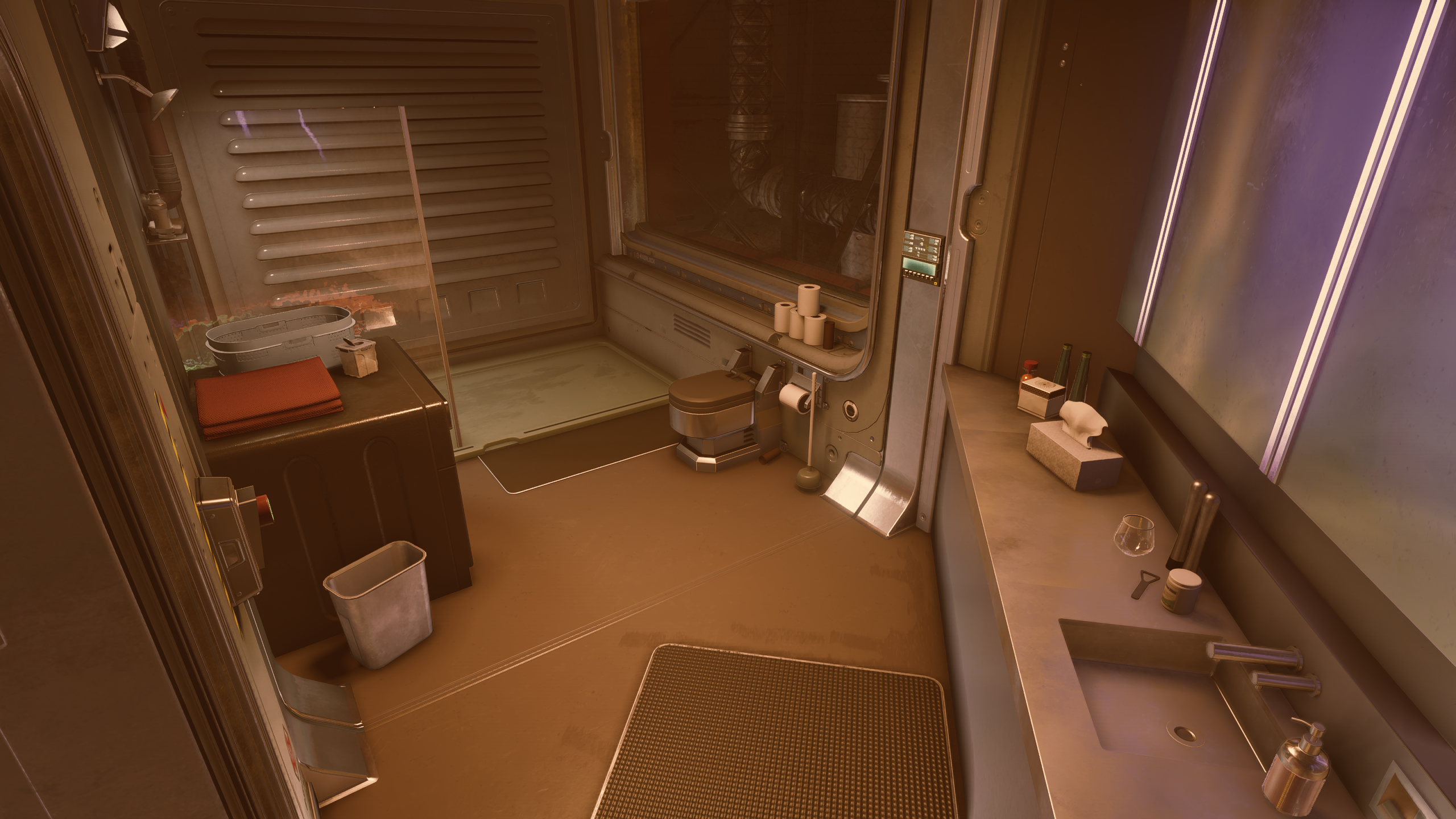 Neon Core Apartment mod for Starfield