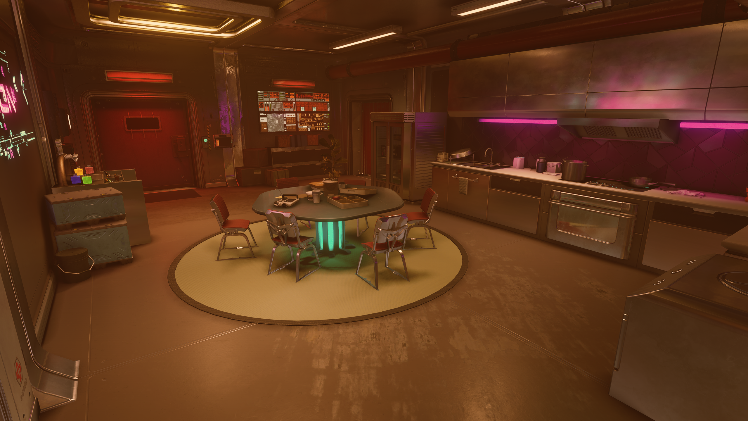 Neon Core Apartment mod for Starfield