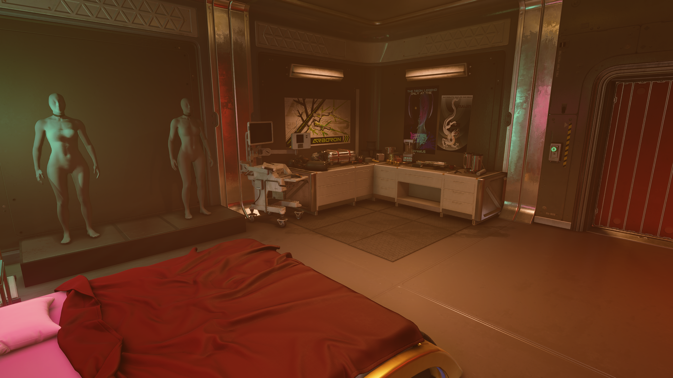 Neon Core Apartment mod for Starfield