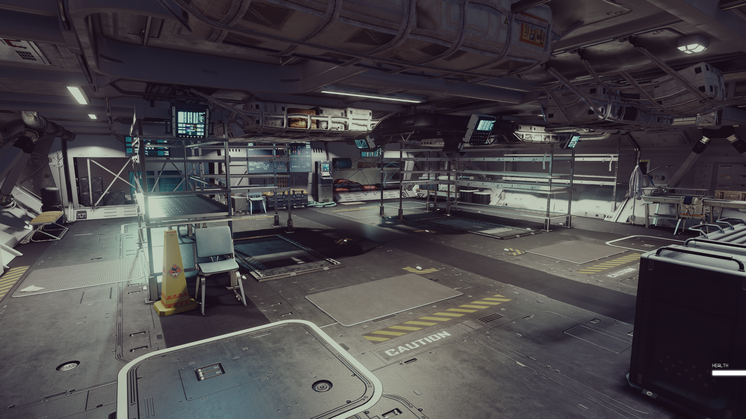Immersive Cargo Halls mod for Starfield