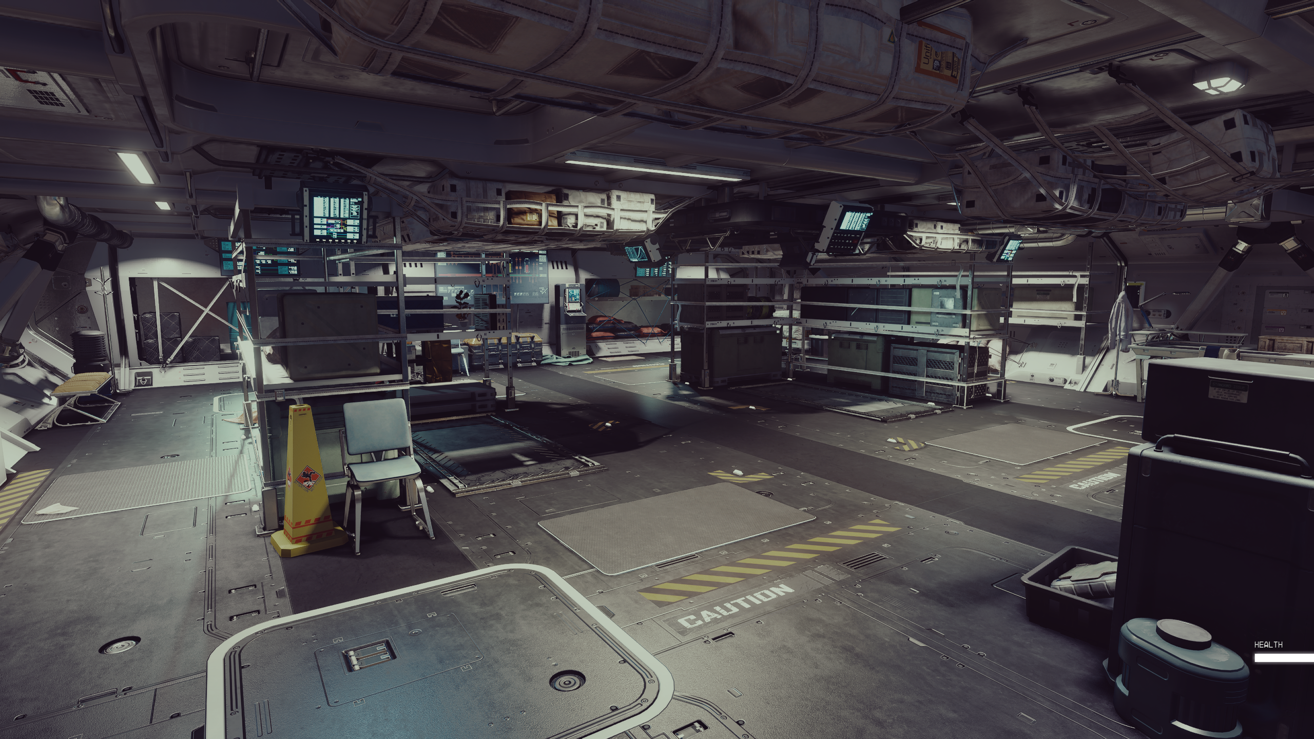 Immersive Cargo Halls mod for Starfield