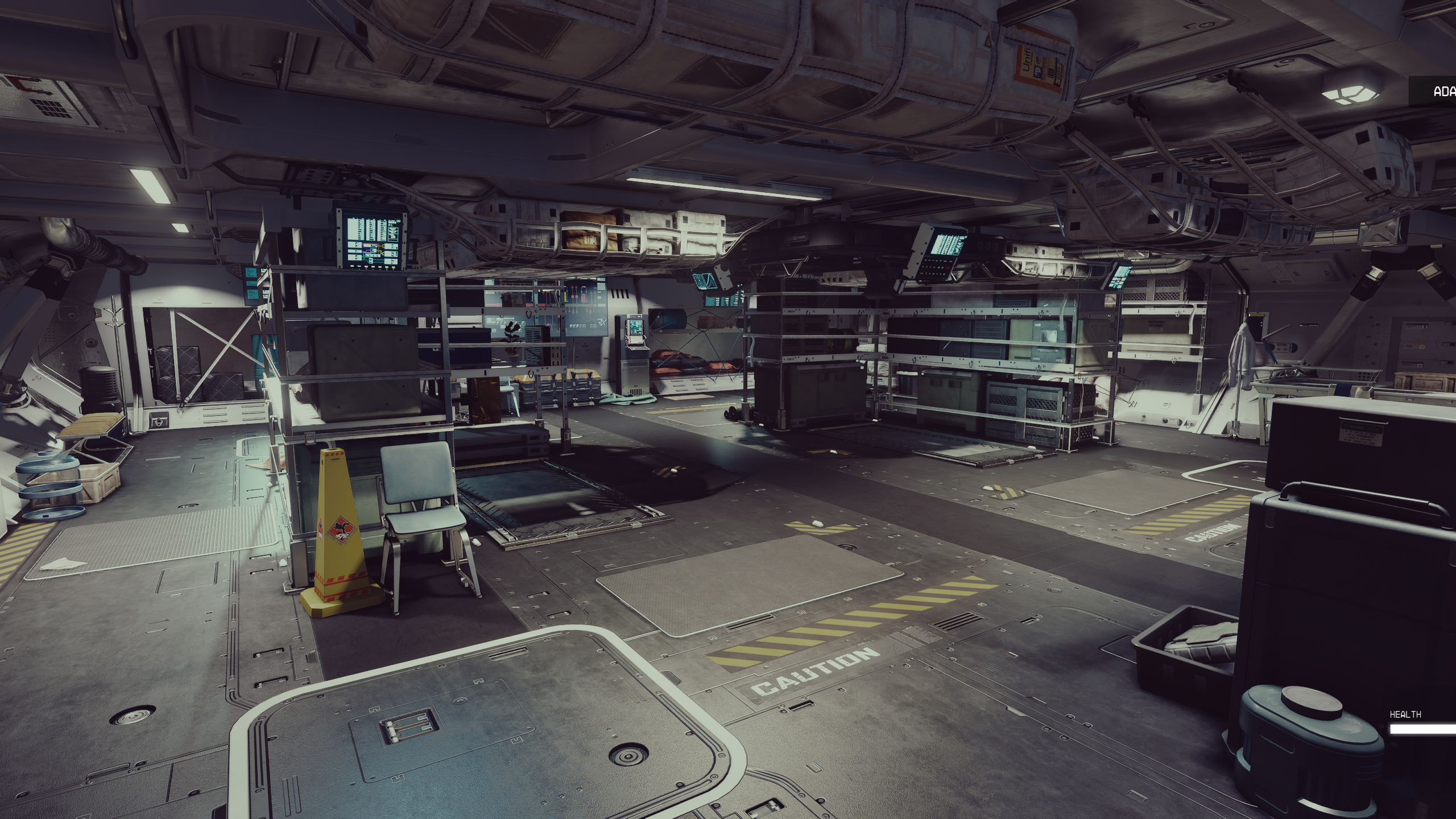 Immersive Cargo Halls mod for Starfield