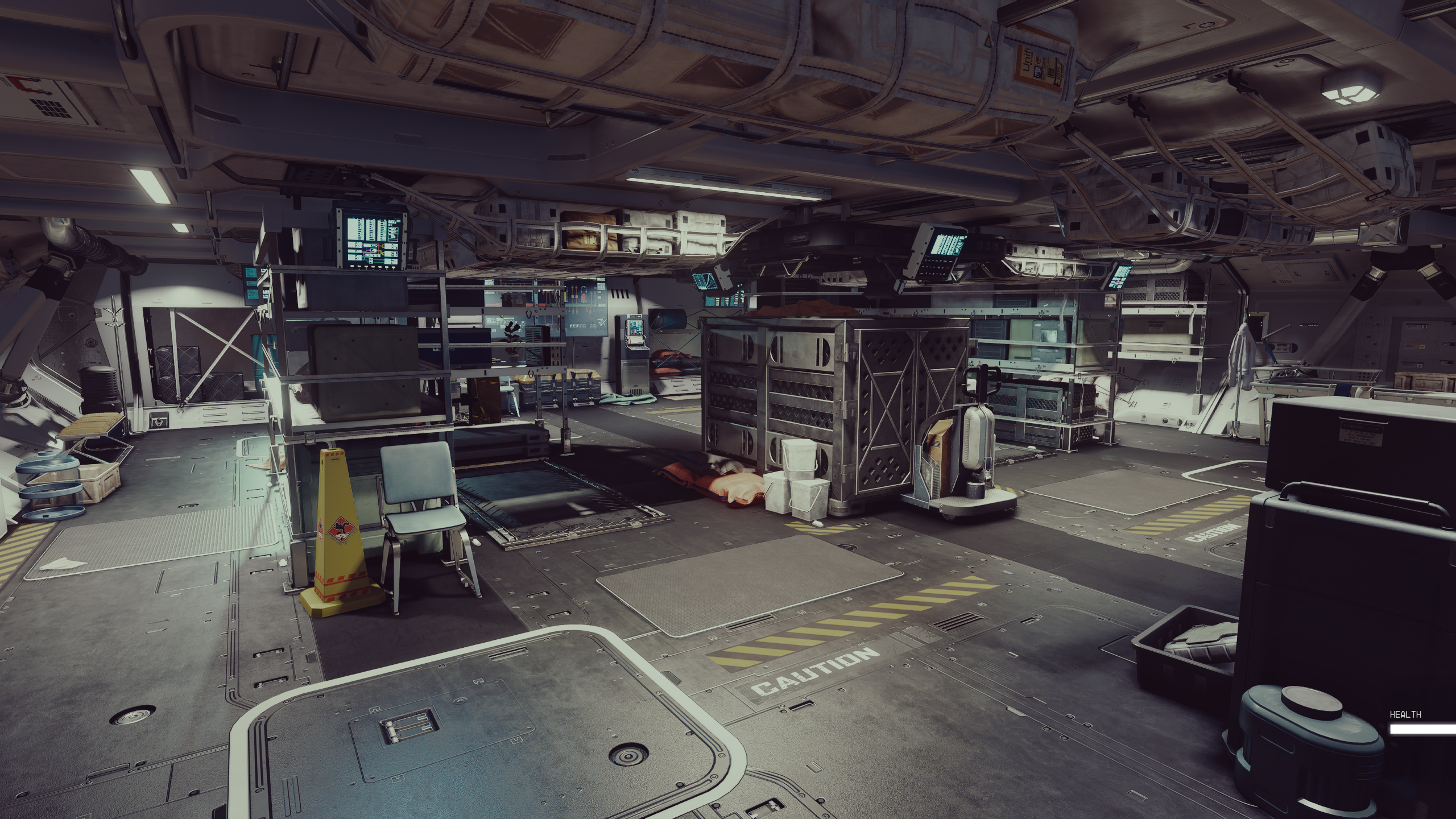 Immersive Cargo Halls mod for Starfield