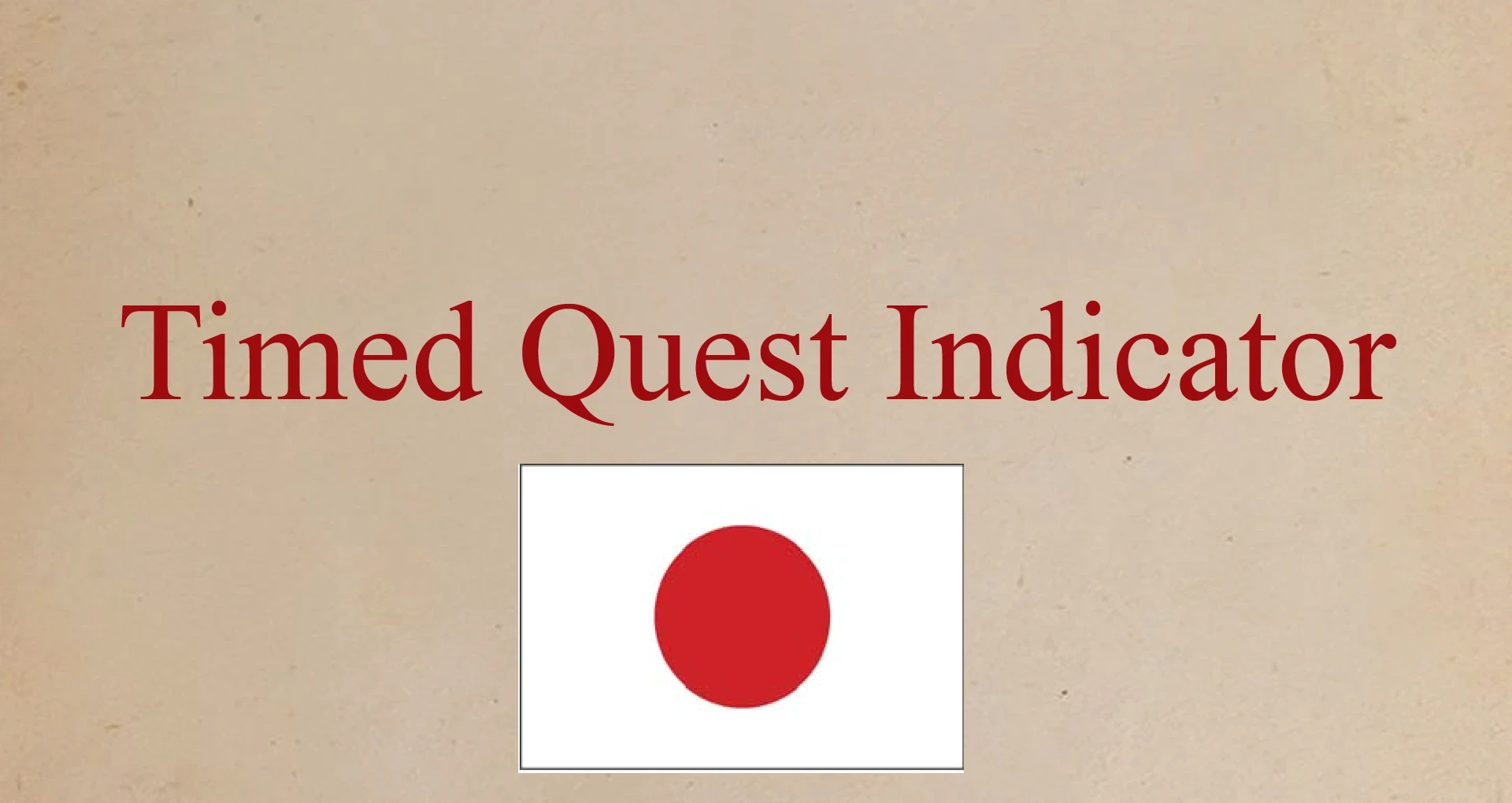 Timed Quest Indicator Japanese Translation mod for Kingdom Come: Deliverance