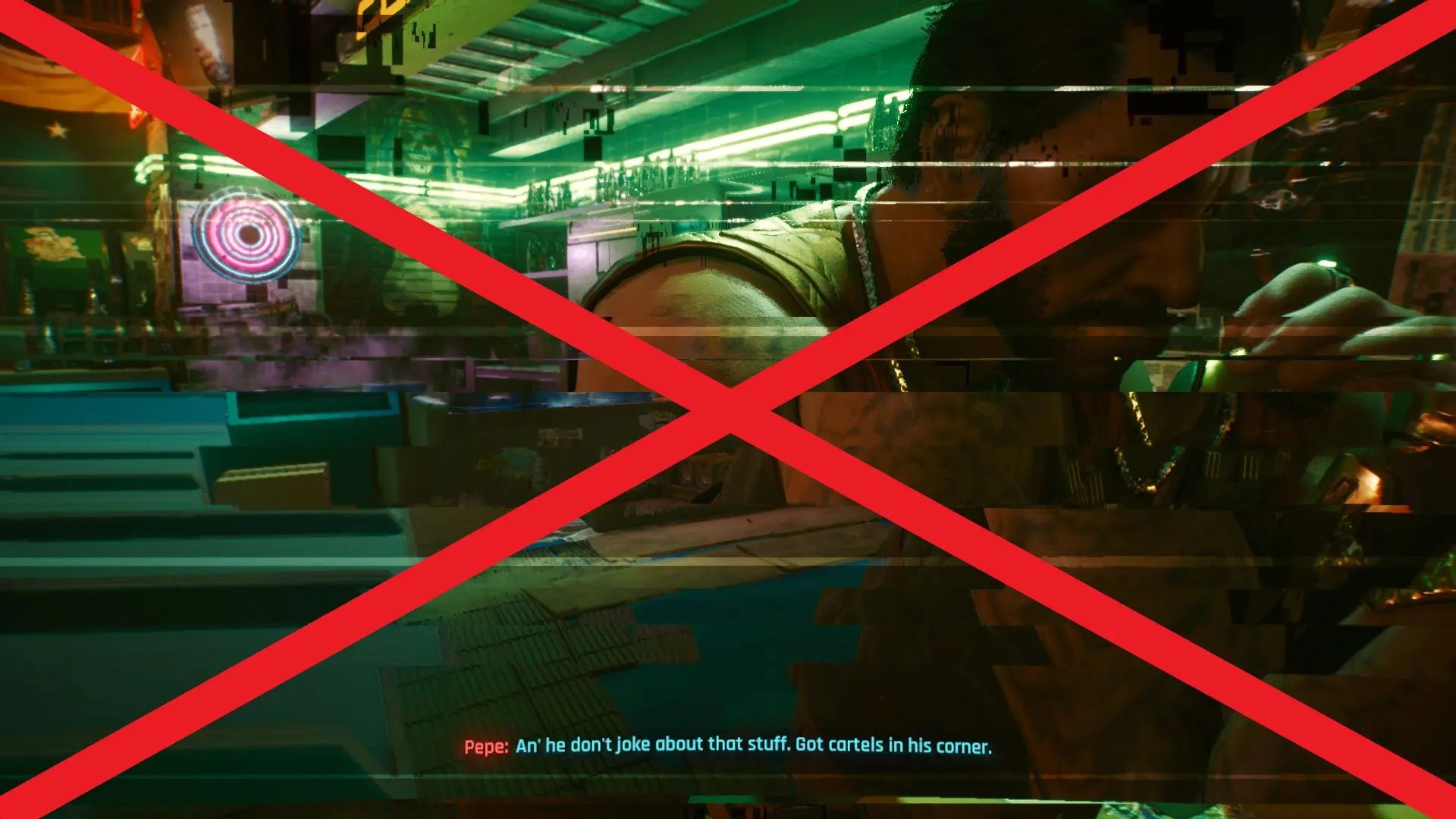 Disable(Remove) Fast Forward and Skip Dialogue Visual Effect mod for Cyberpunk 2077
