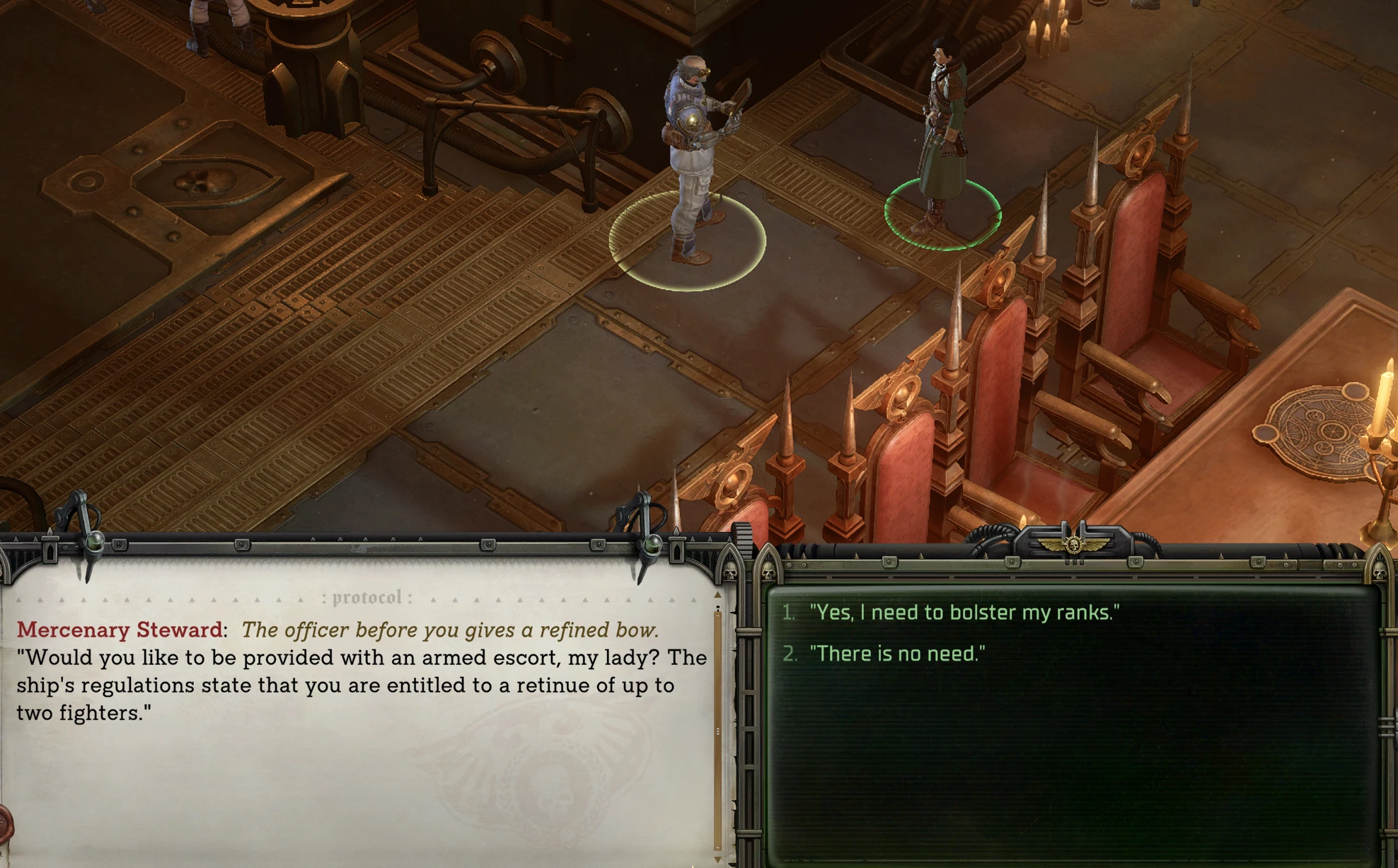 Prologue Mercs in Single Player mod for Warhammer 40,000: Rogue Trader