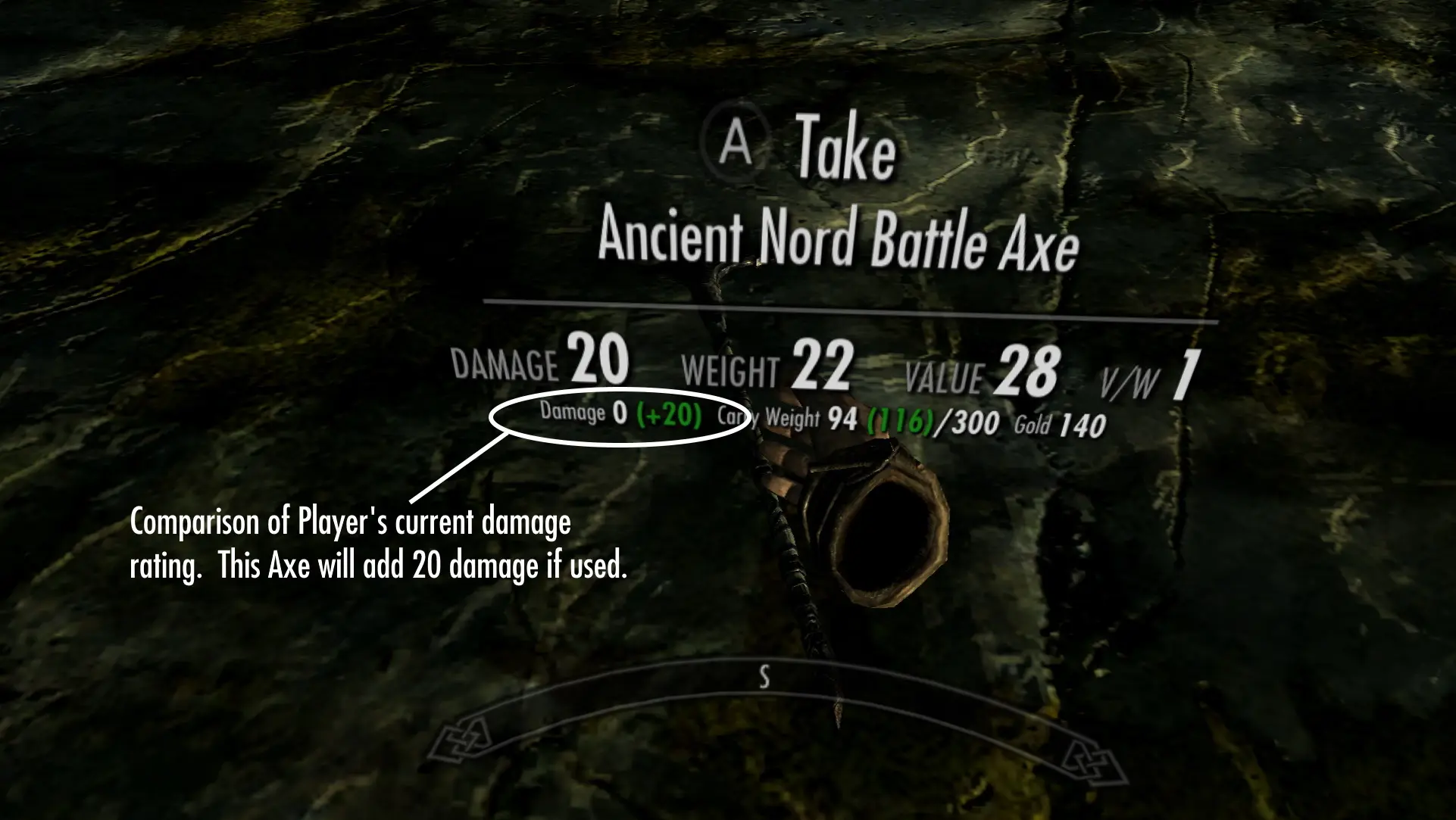 moreHUD VR mod for The Elder Scrolls V: Skyrim Special Edition