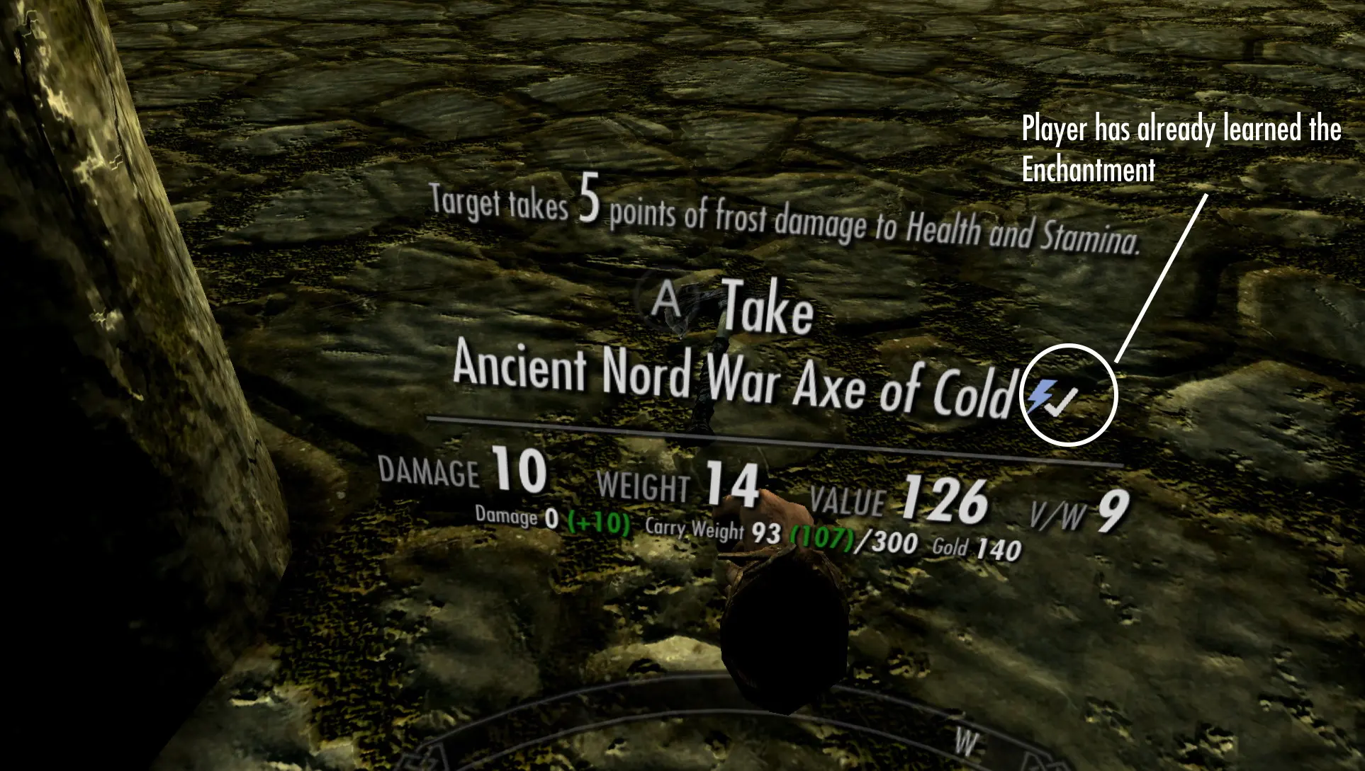 moreHUD VR mod for The Elder Scrolls V: Skyrim Special Edition