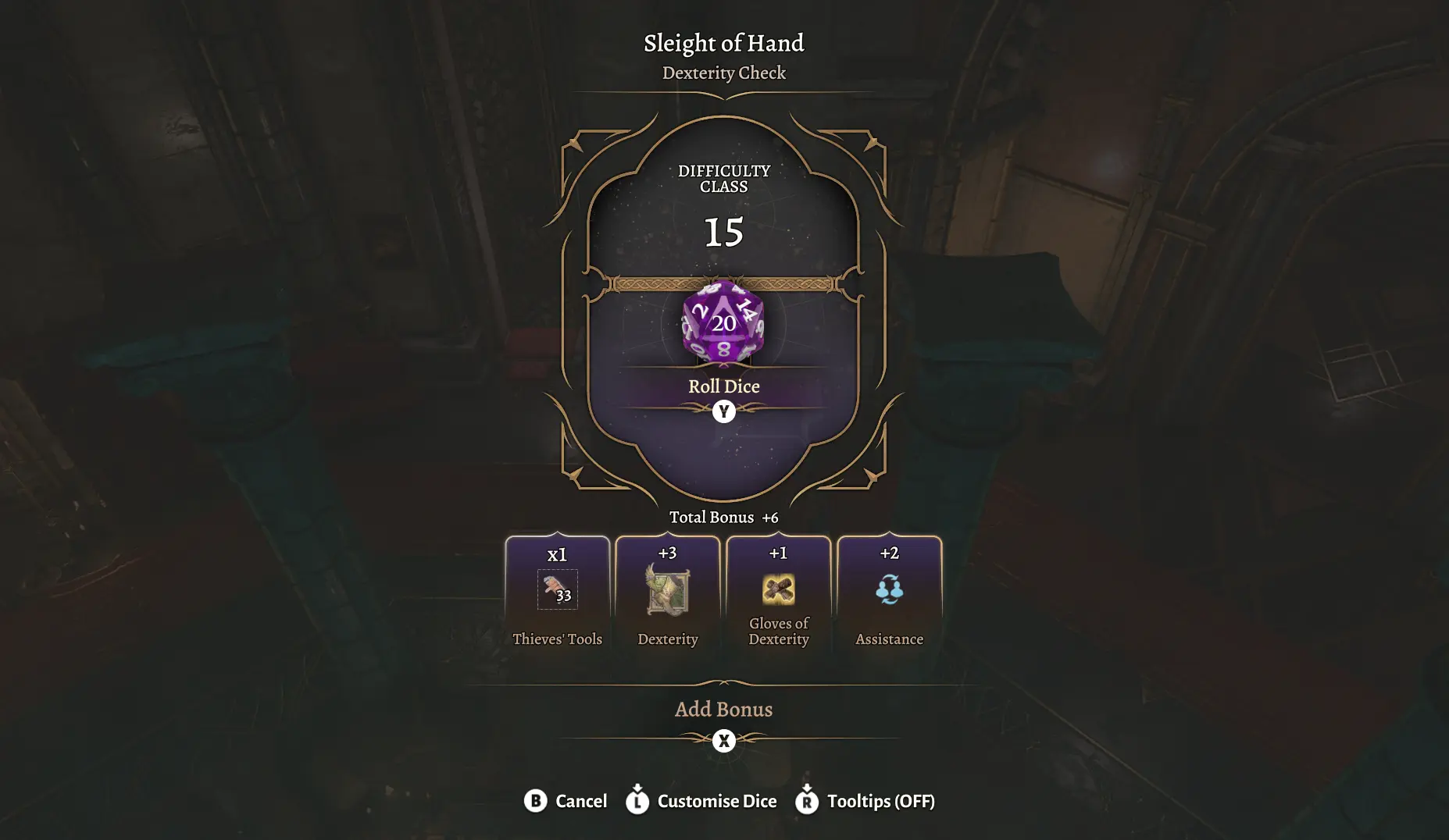 Use Best Sleight of Hand mod for Baldur's Gate 3