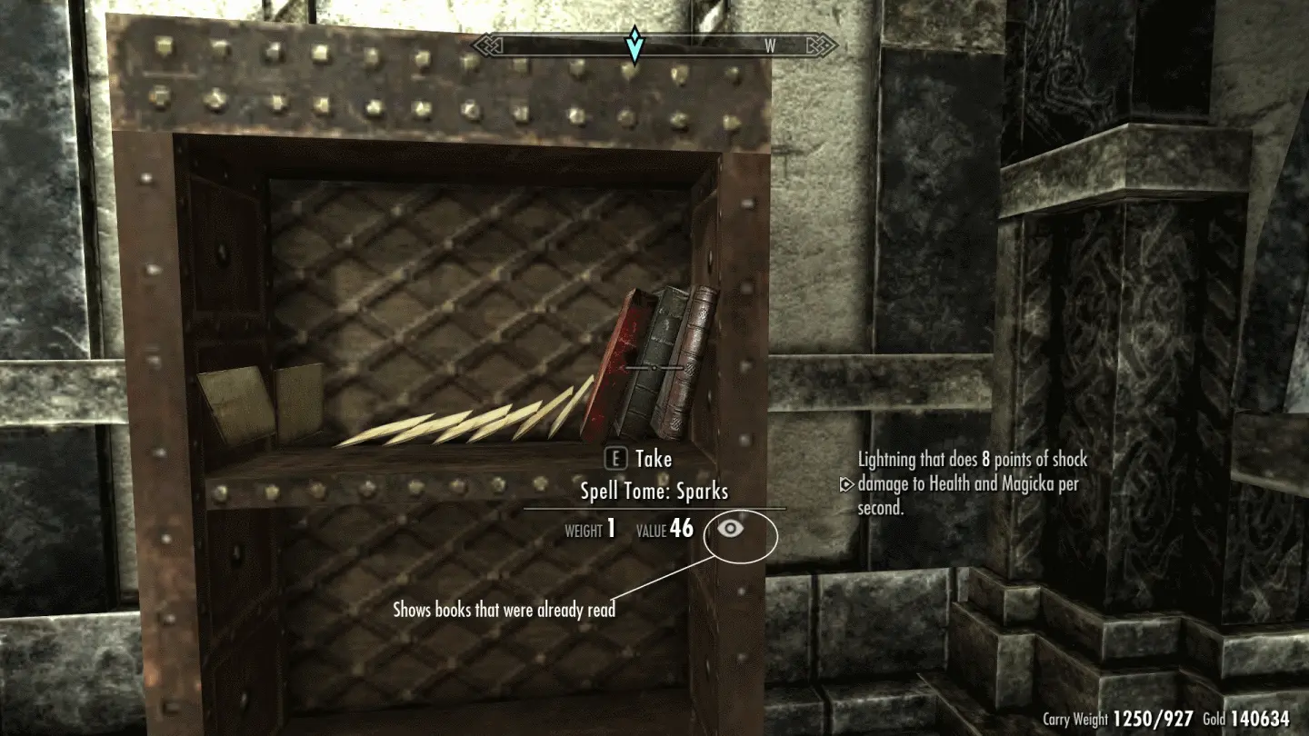 moreHUD SE mod for The Elder Scrolls V: Skyrim Special Edition