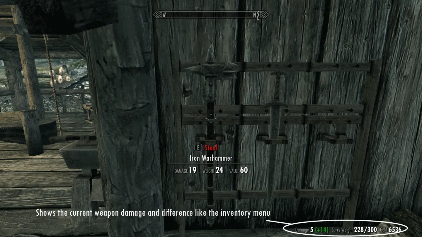 moreHUD mod for Skyrim