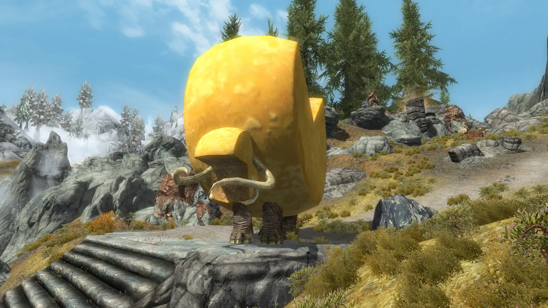 Mammoth Cheese - (Cheese Series Pt.1) mod for Skyrim