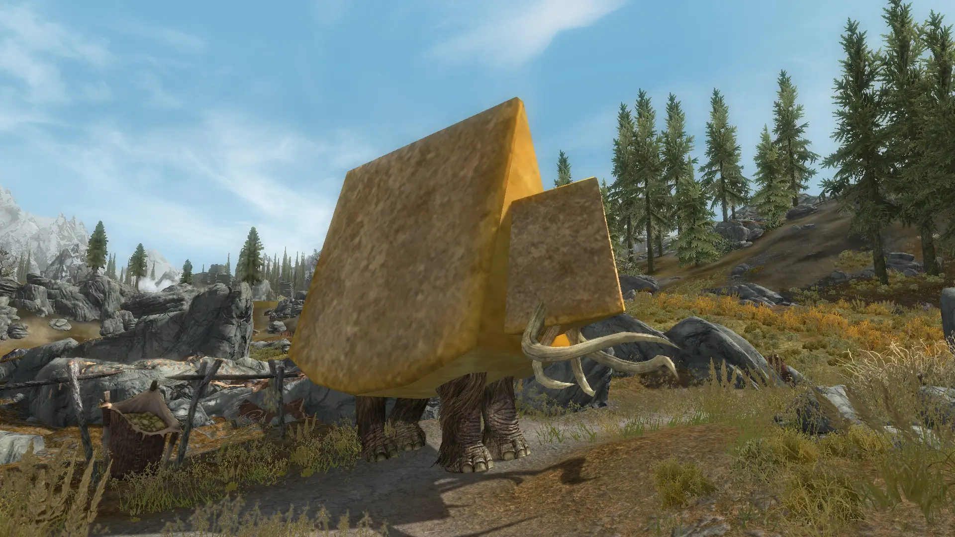 Mammoth Cheese - (Cheese Series Pt.1) mod for Skyrim