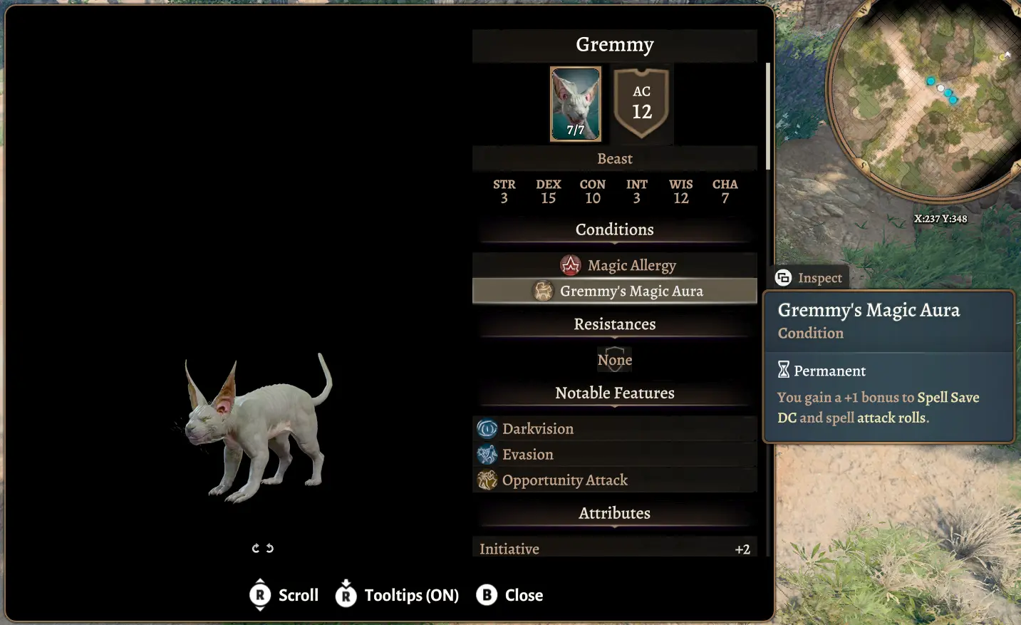 Summon Gremmy the pet gremishka mod for Baldur's Gate 3