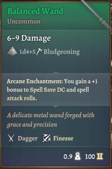 Wands - An alternative to staves mod for Baldur's Gate 3
