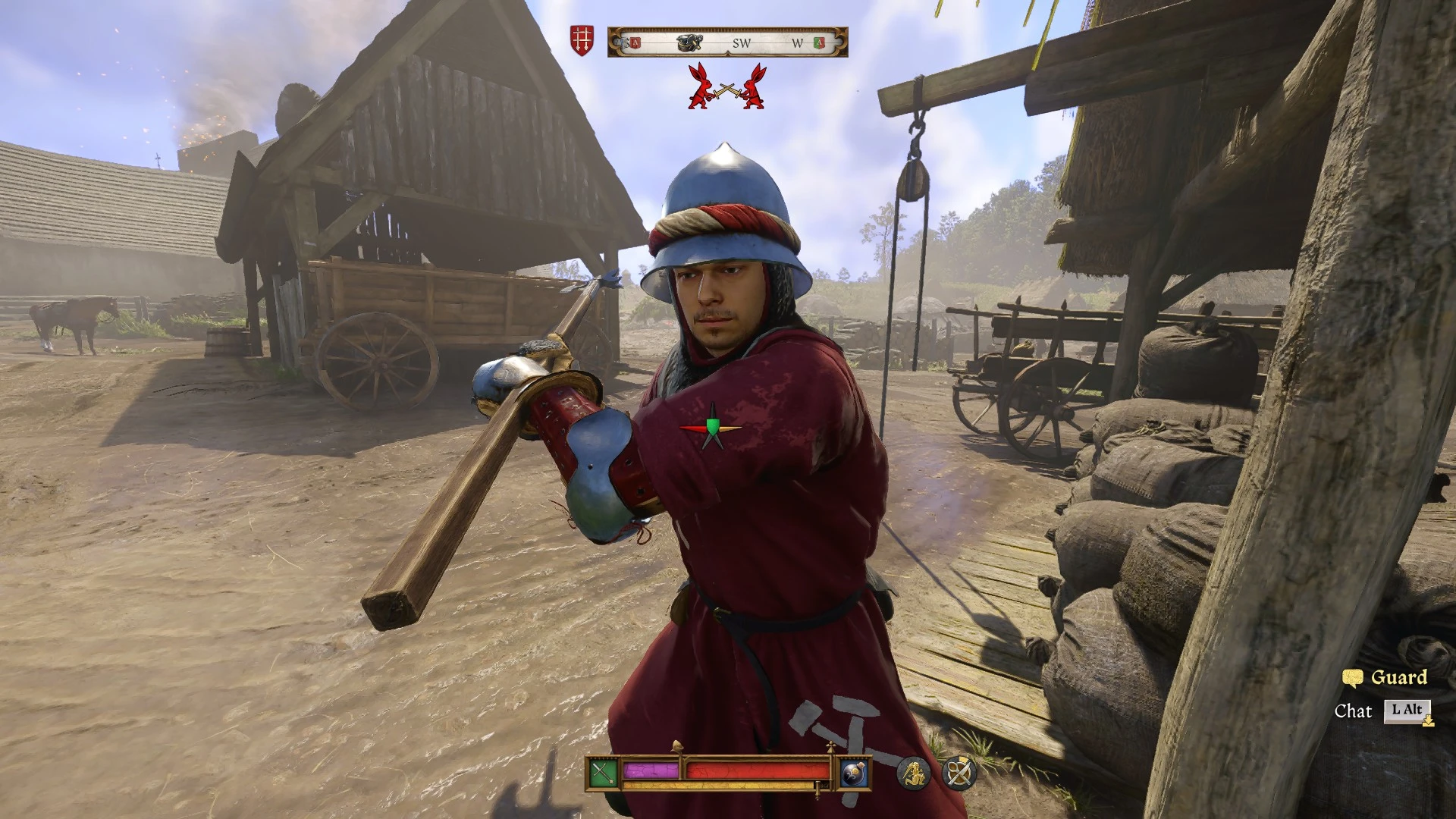 Polearm Clinch Attacks mod for Kingdom Come: Deliverance II