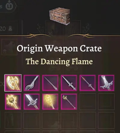 Origin-Themed Weapons mod for Baldur's Gate 3