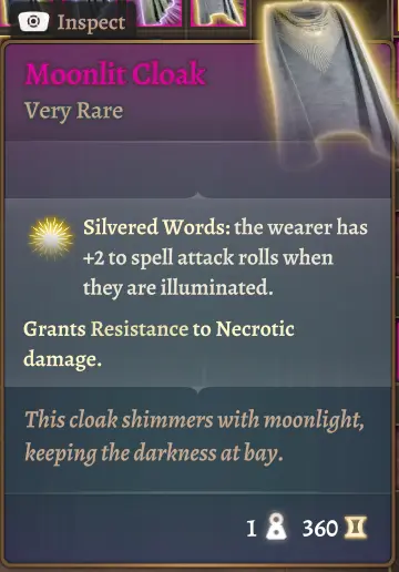 Origin-Themed Cloaks mod for Baldur's Gate 3