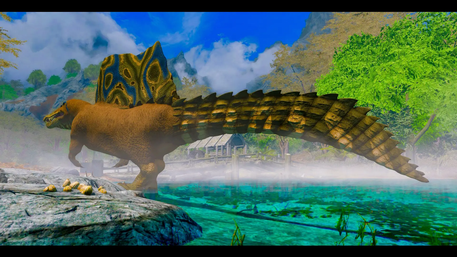Marsh Leviathans (Prehistoric Content Series) mod for Skyrim