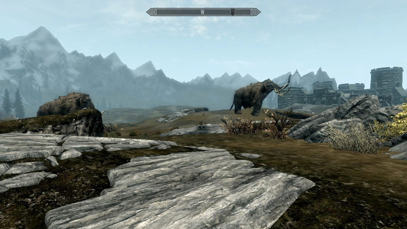 More Frequent Mammoths mod for Skyrim