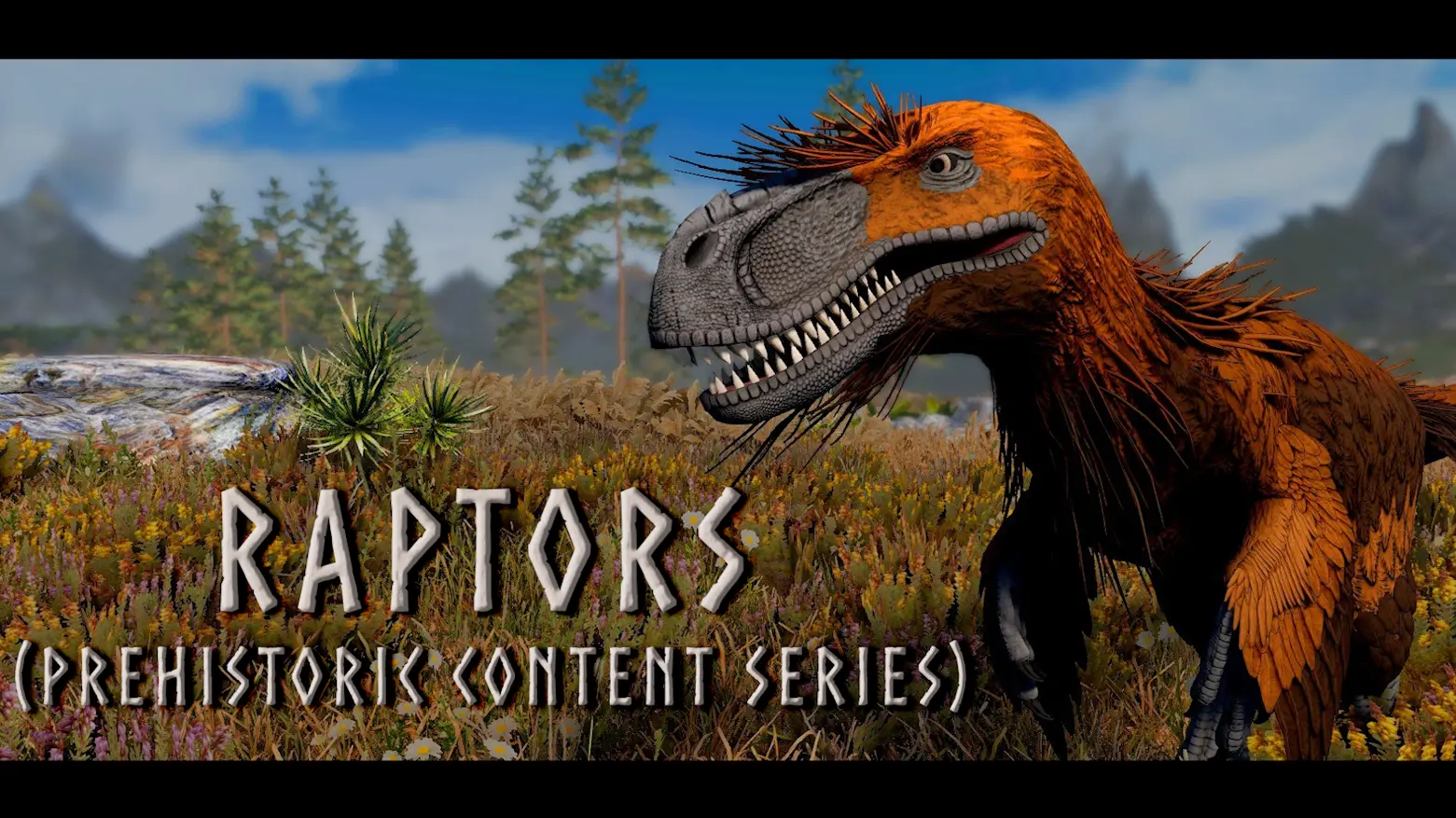 Raptors (Prehistoric Content Series) mod for Skyrim
