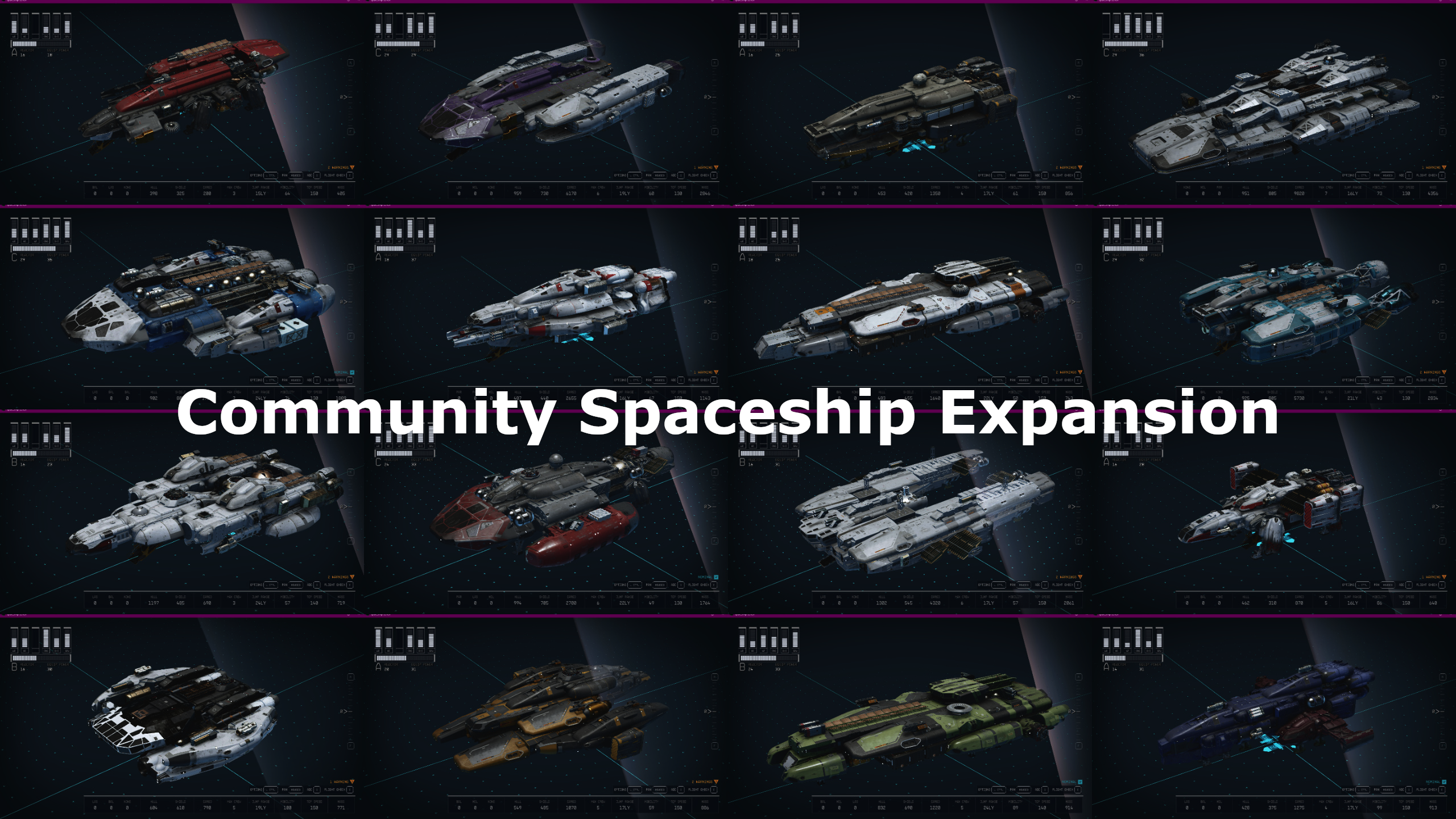 Community Spaceship Expansion mod for Starfield