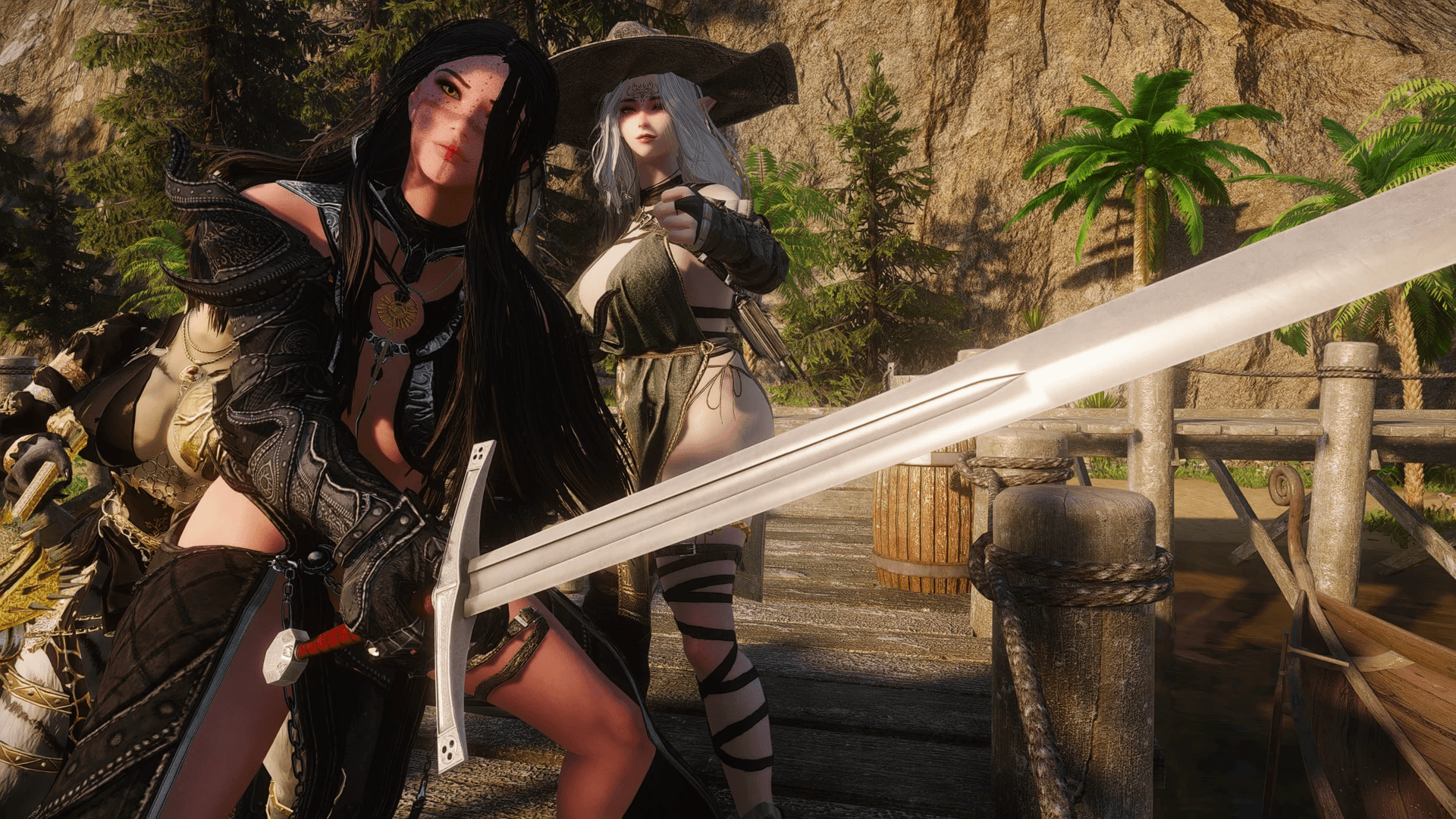 A large set of weapons Part1 - Part2 mod for The Elder Scrolls V: Skyrim Special Edition