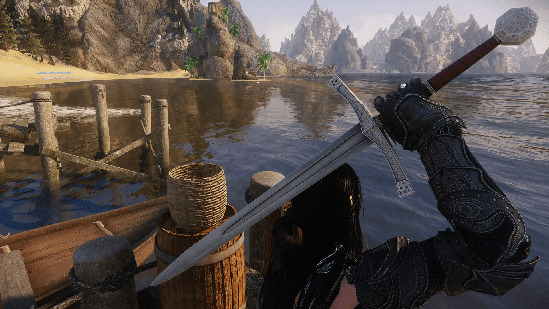 A large set of weapons Part1 - Part2 mod for The Elder Scrolls V: Skyrim Special Edition