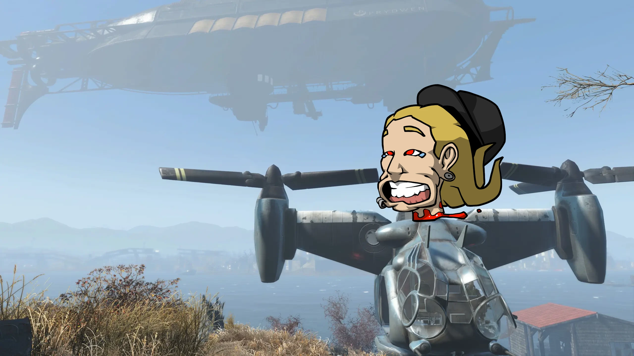 Airship Home - Navmesh Patch Redux mod for Fallout 4