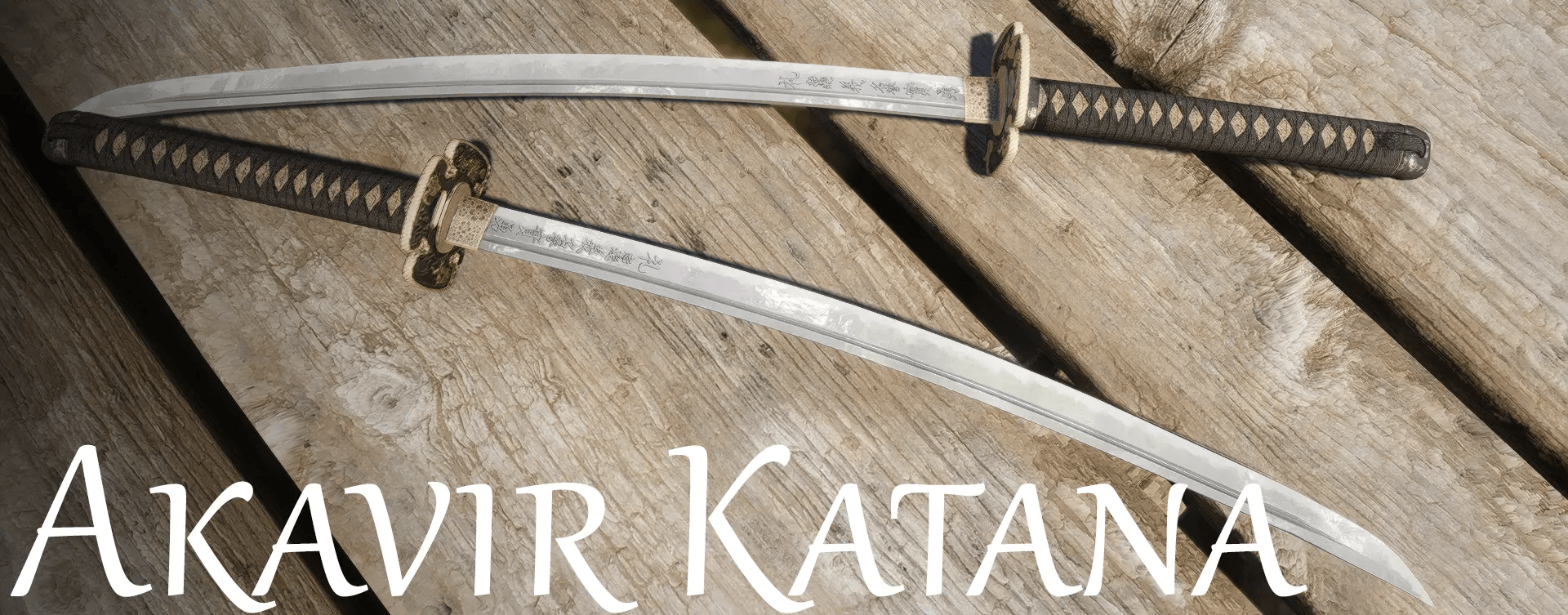 Akavir Katana mod for The Elder Scrolls V: Skyrim Special Edition
