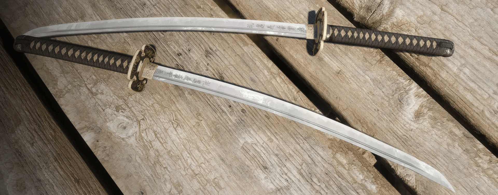 Akavir Katana mod for The Elder Scrolls V: Skyrim Special Edition