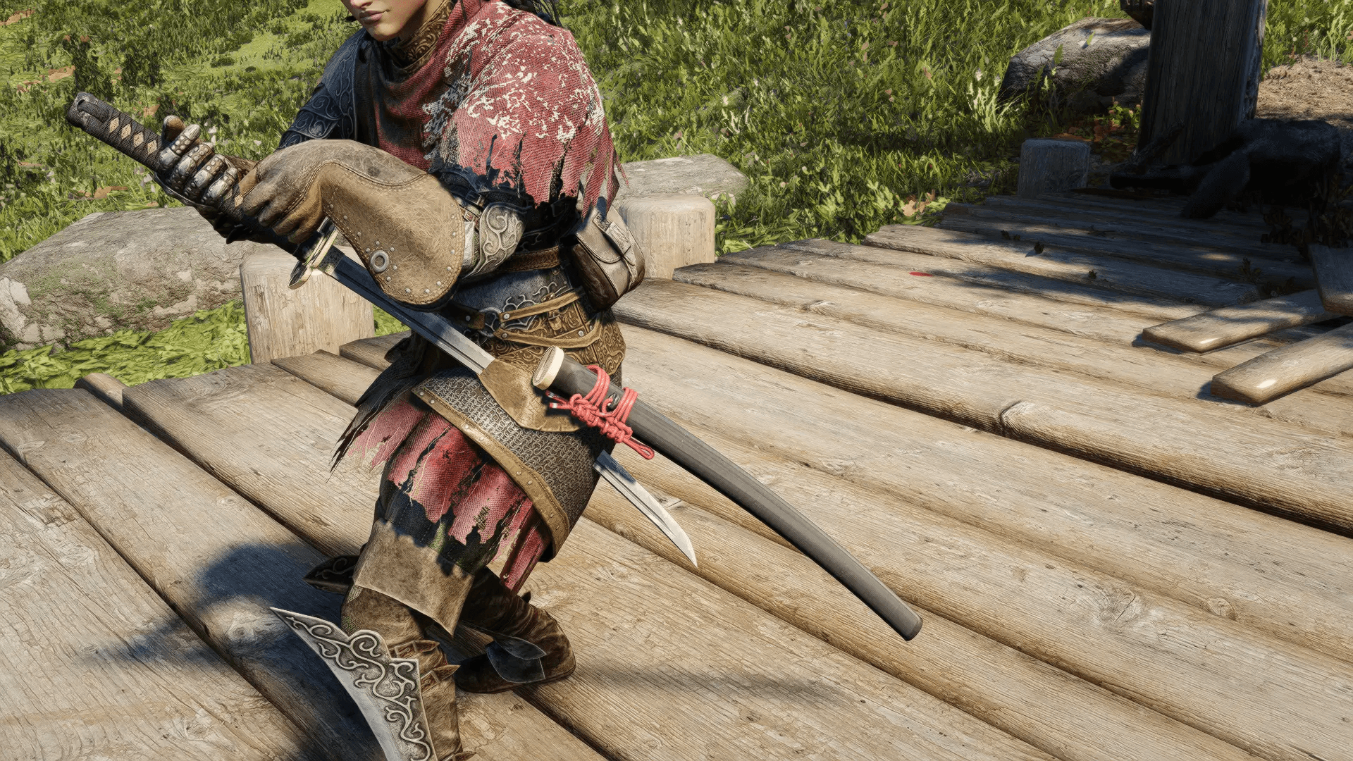 Akavir Katana mod for The Elder Scrolls V: Skyrim Special Edition