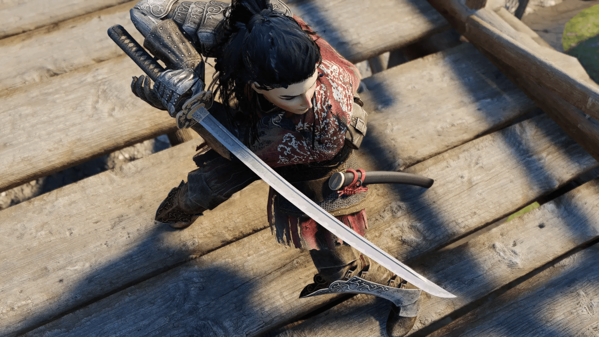 Akavir Katana mod for The Elder Scrolls V: Skyrim Special Edition