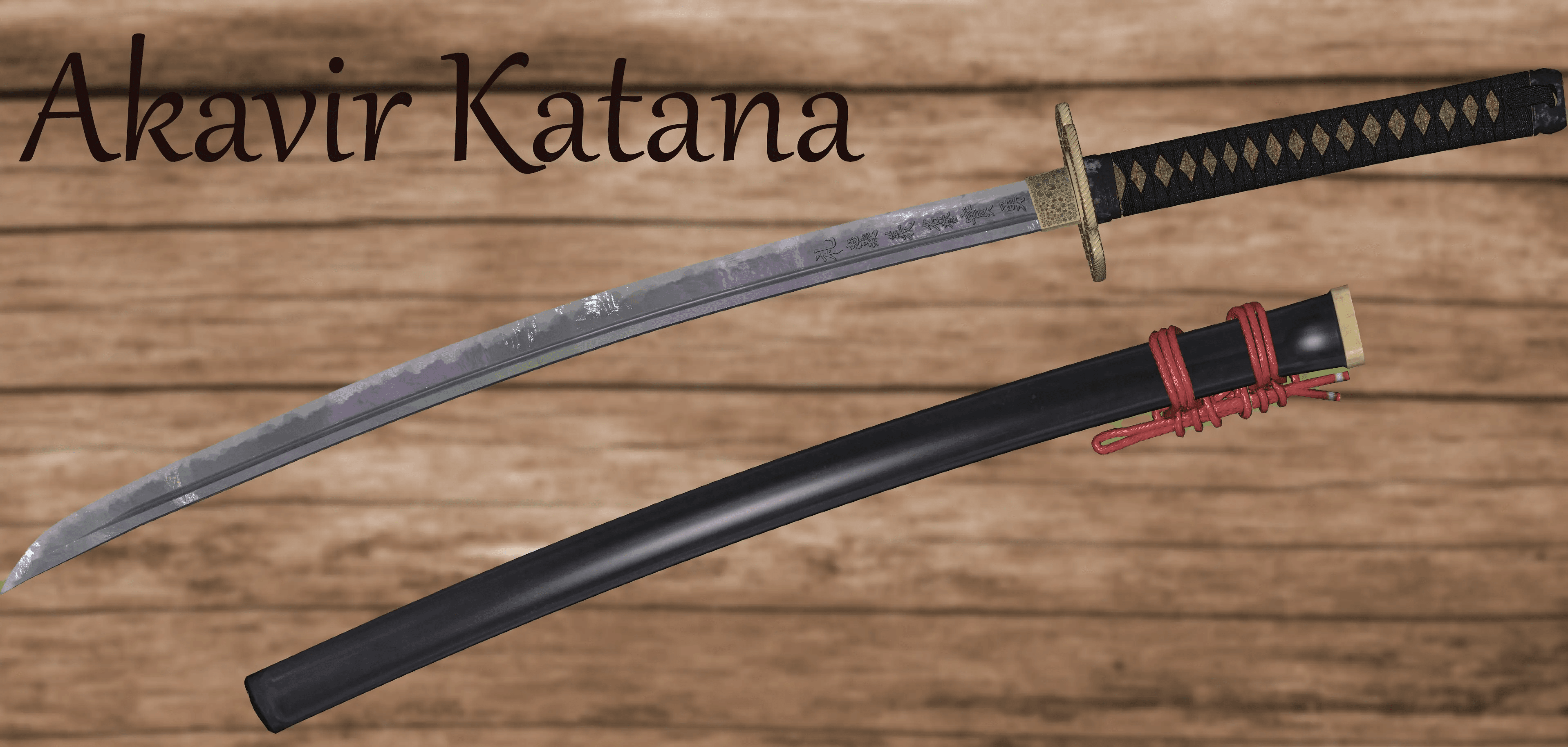 Akavir Katana mod for The Elder Scrolls V: Skyrim Special Edition