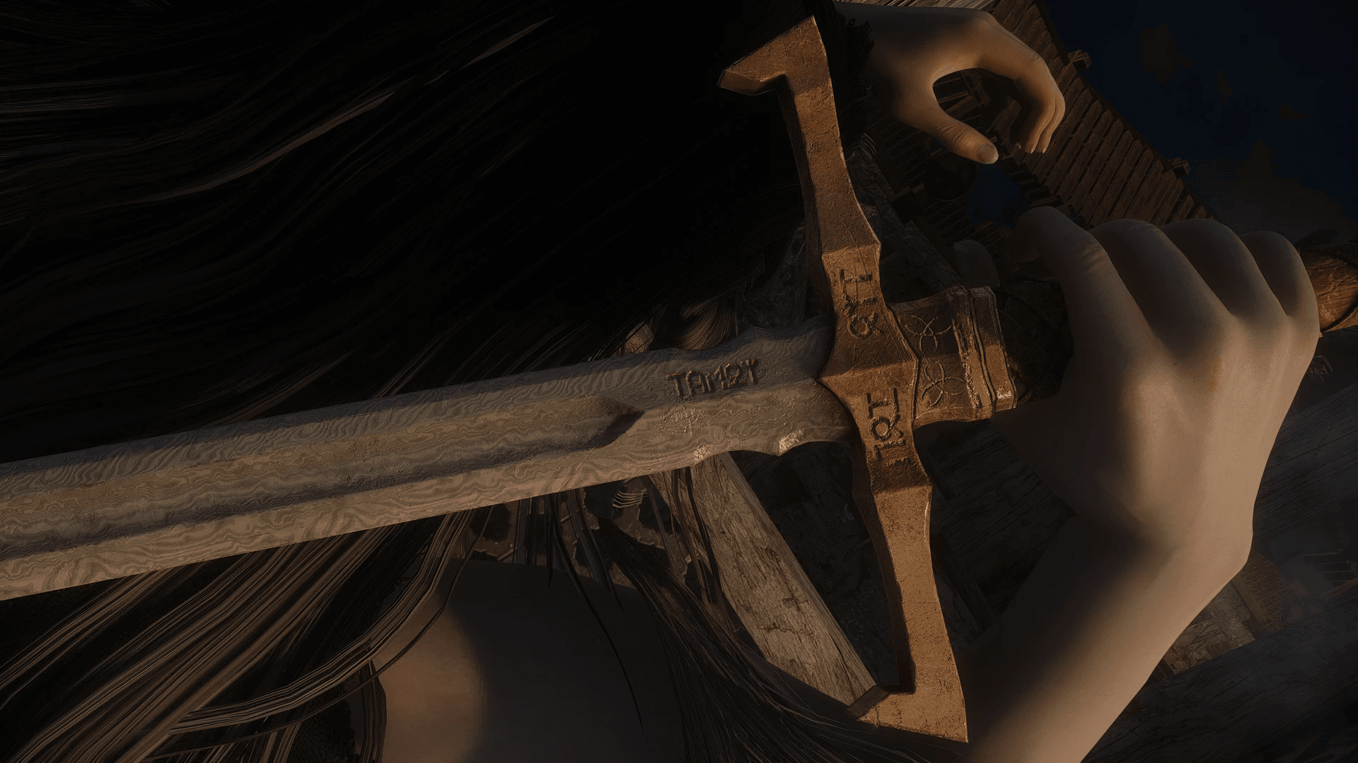 Ancient Long Sword mod for The Elder Scrolls V: Skyrim Special Edition