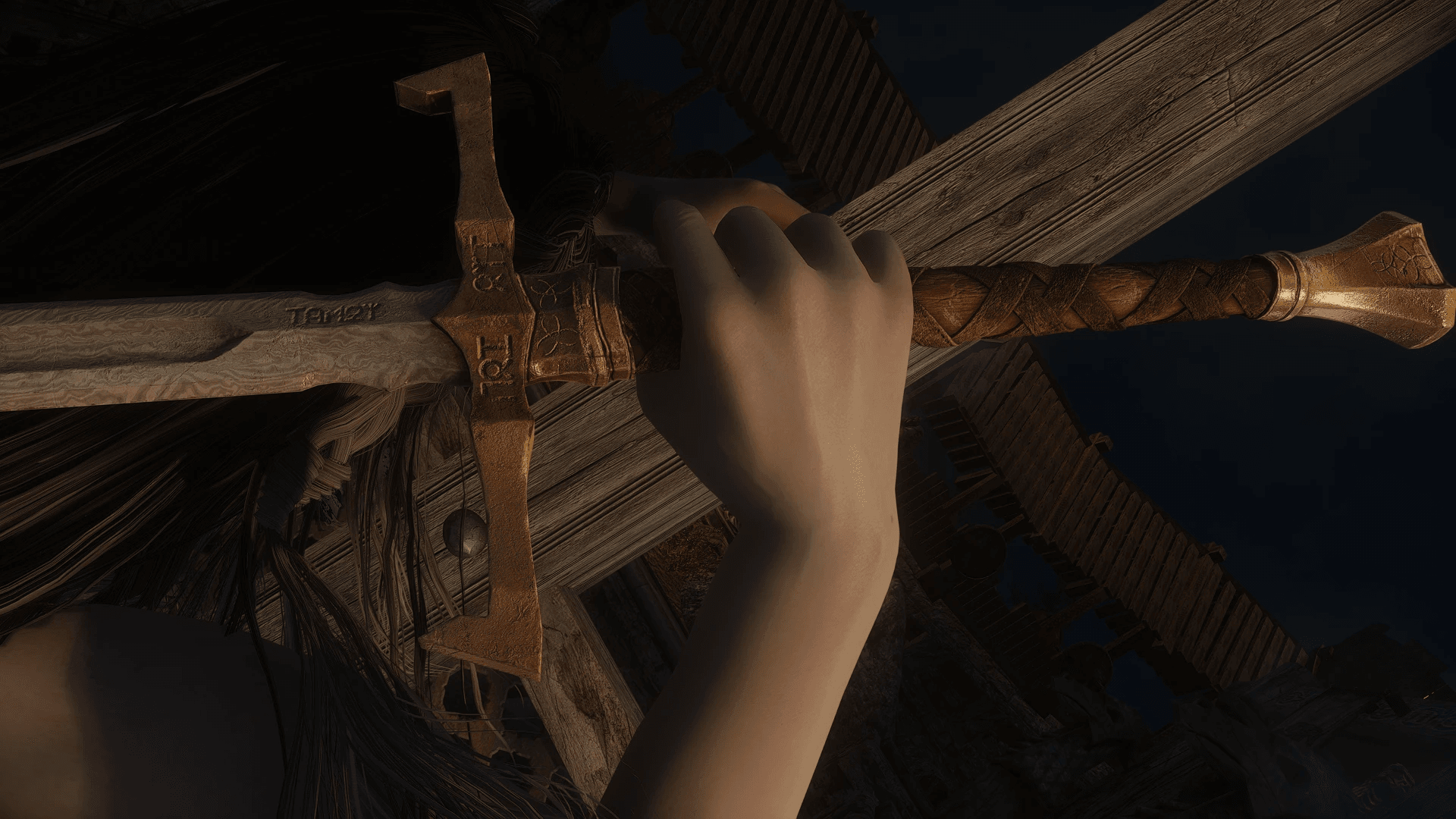 Ancient Long Sword mod for The Elder Scrolls V: Skyrim Special Edition