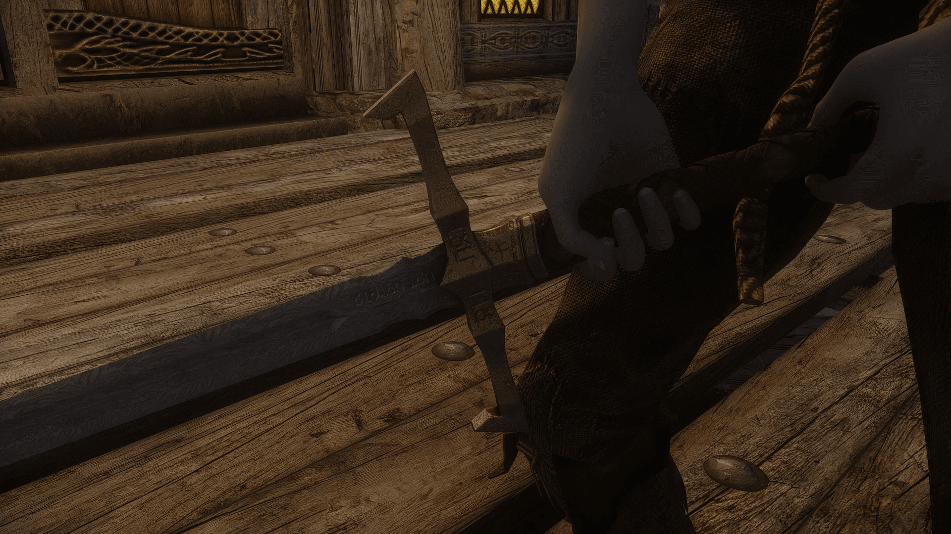 Ancient Long Sword mod for The Elder Scrolls V: Skyrim Special Edition