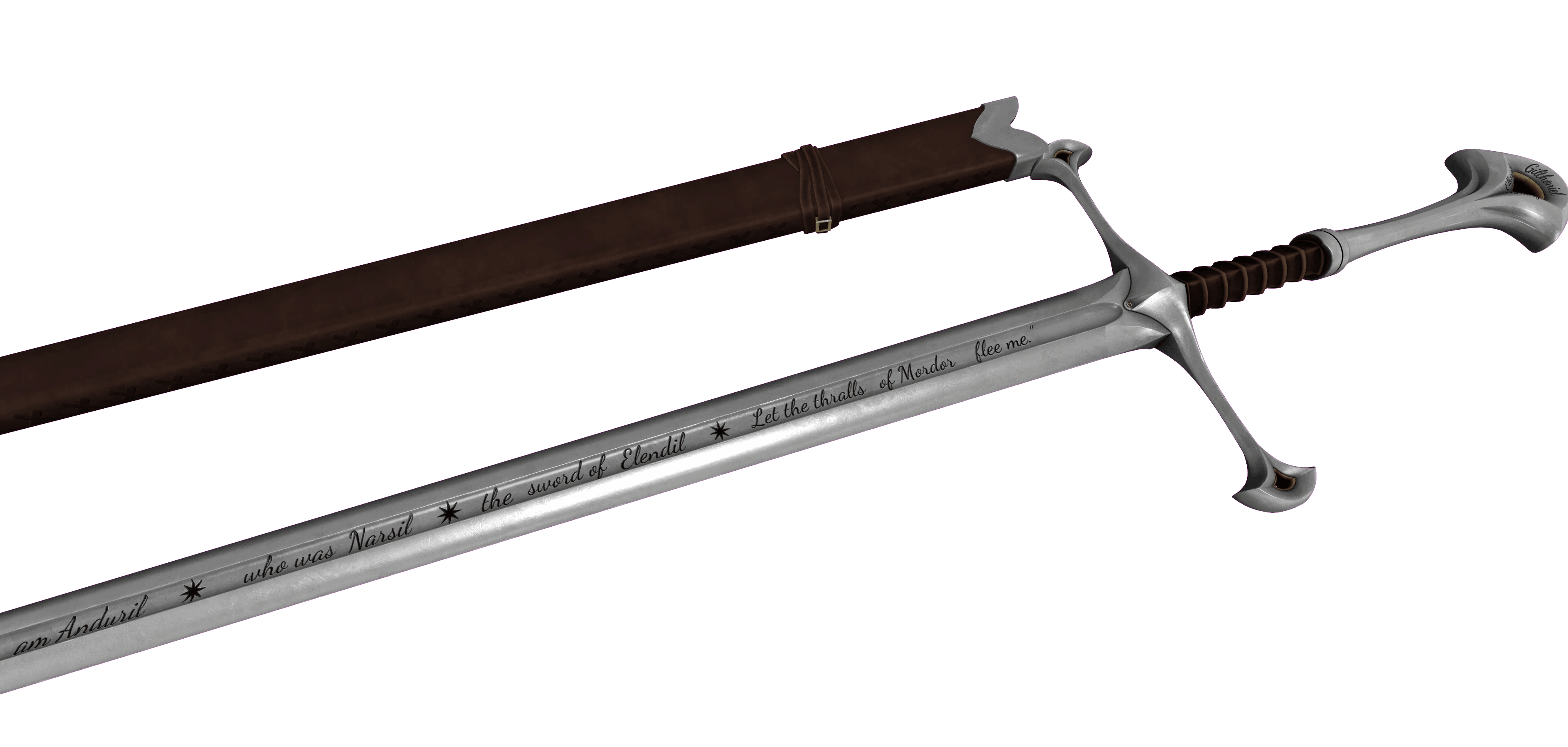 Anduril Sword - LOTR mod for The Elder Scrolls V: Skyrim Special Edition