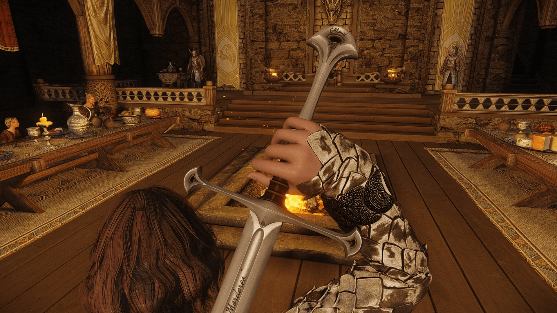 Anduril Sword - LOTR mod for The Elder Scrolls V: Skyrim Special Edition