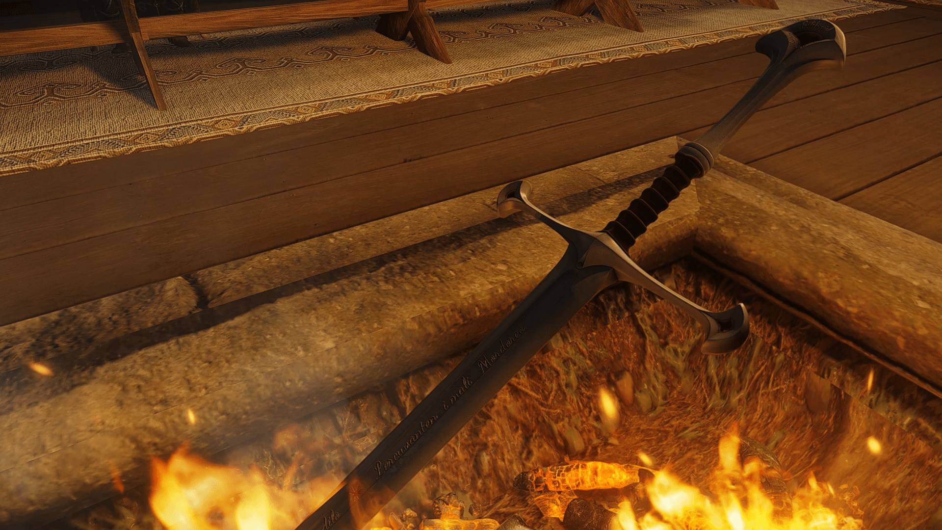 Anduril Sword - LOTR mod for The Elder Scrolls V: Skyrim Special Edition