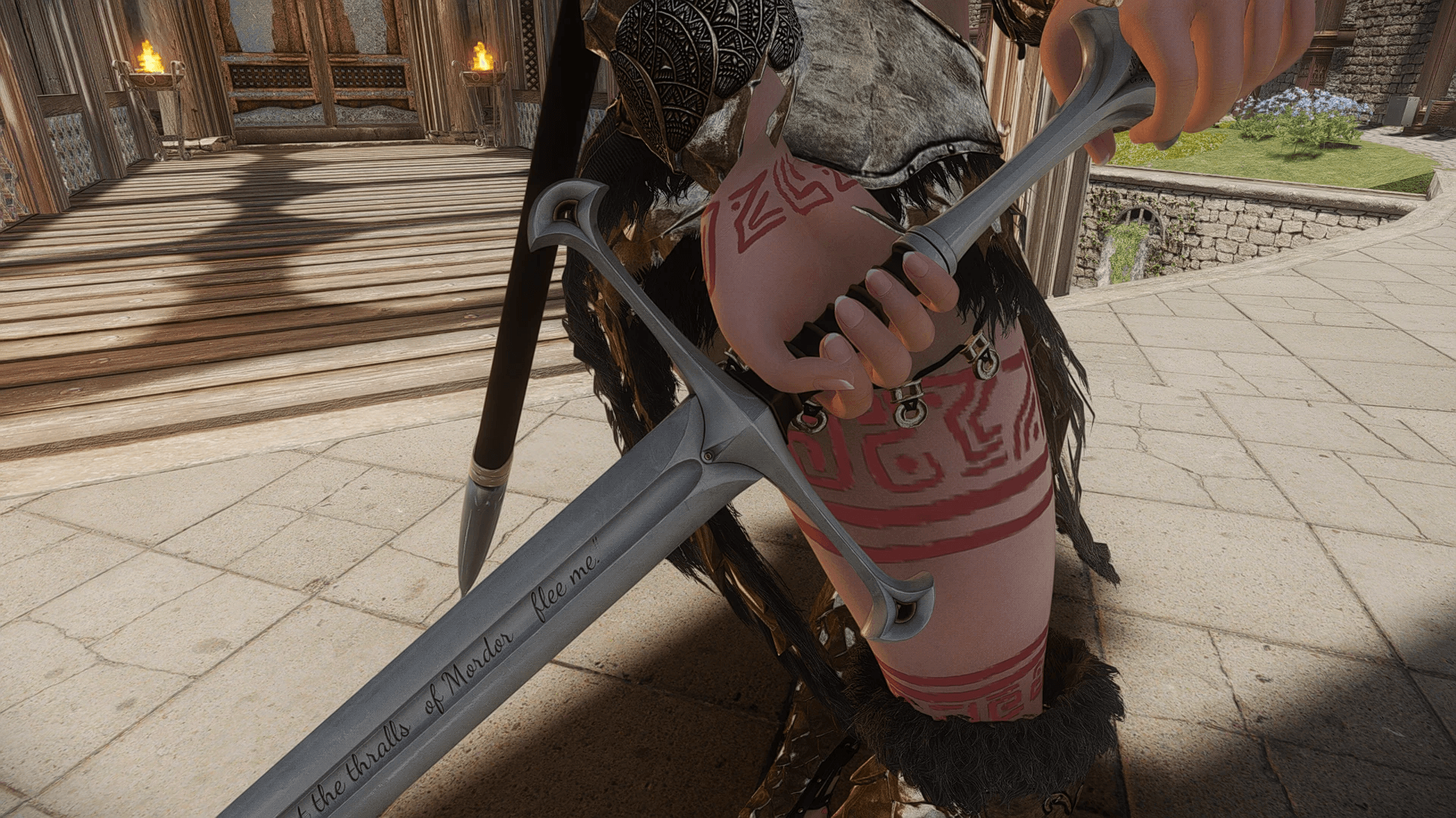 Anduril Sword - LOTR mod for The Elder Scrolls V: Skyrim Special Edition